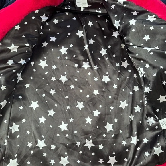 NWT•Avec Les Filles•Faux Fur Shawl Collar Coat•Hibiscus•XS - Picture 12 of 12